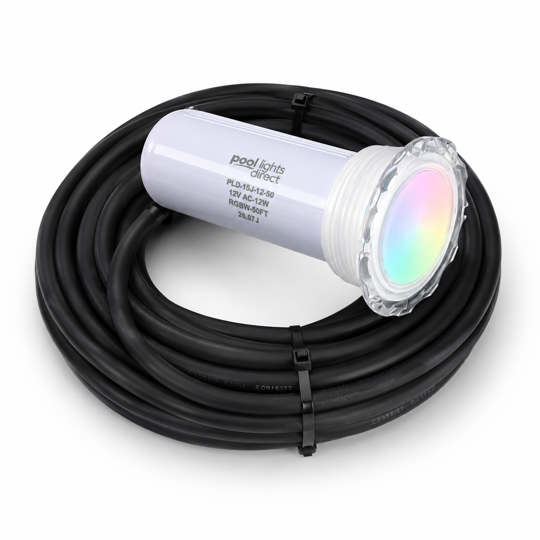 LED Pool Light Replacement for Jandy WaterColors 1.5 Inch — front product view