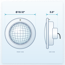 LED Pool Light Replacement for Pentair Amerlite, IntelliBrite 5G, SAm - 10 Inch Niche - RGBW