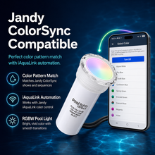 LED Pool Light Replacement for Jandy WaterColors 1.5 Inch