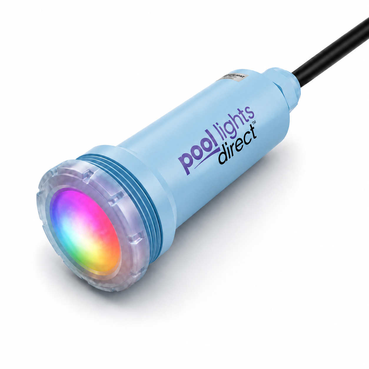Drop-in LED pool light replacement with perma-seal housing for 1.5 inch nicheless fittings
