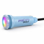 1.5 inch nicheless LED replacement pool light with soft-glow diffuser lens