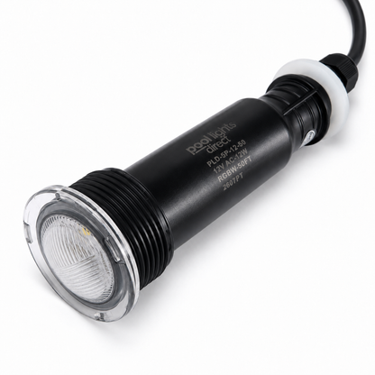 LED Upgraded Pool Light Replacement for Pentair GloBrite 1.5 Inch — size and wattage comparison